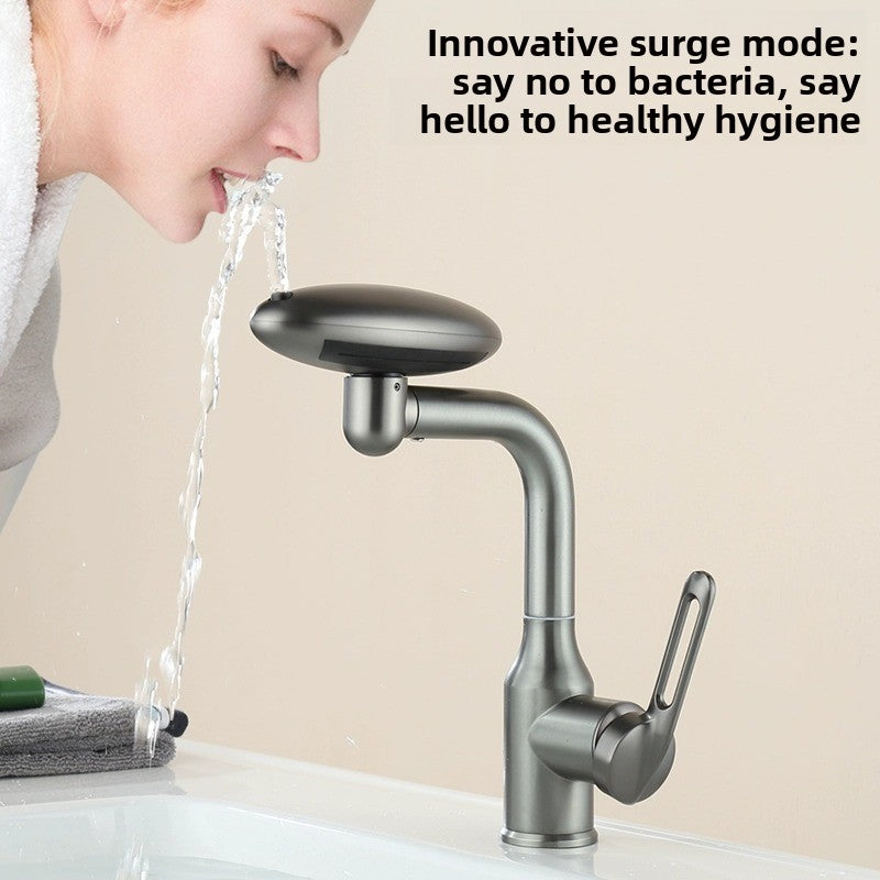 Universal Four-Stage Bathroom Washbasin Faucet