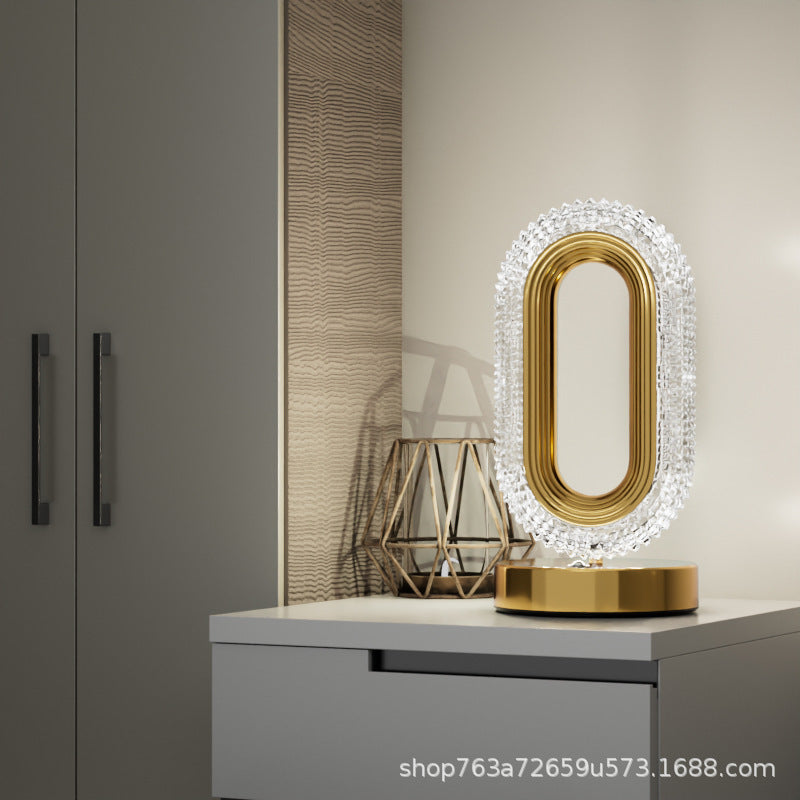 Runway night light bedroom bedside table lamp decoration creative living room decoration small night light