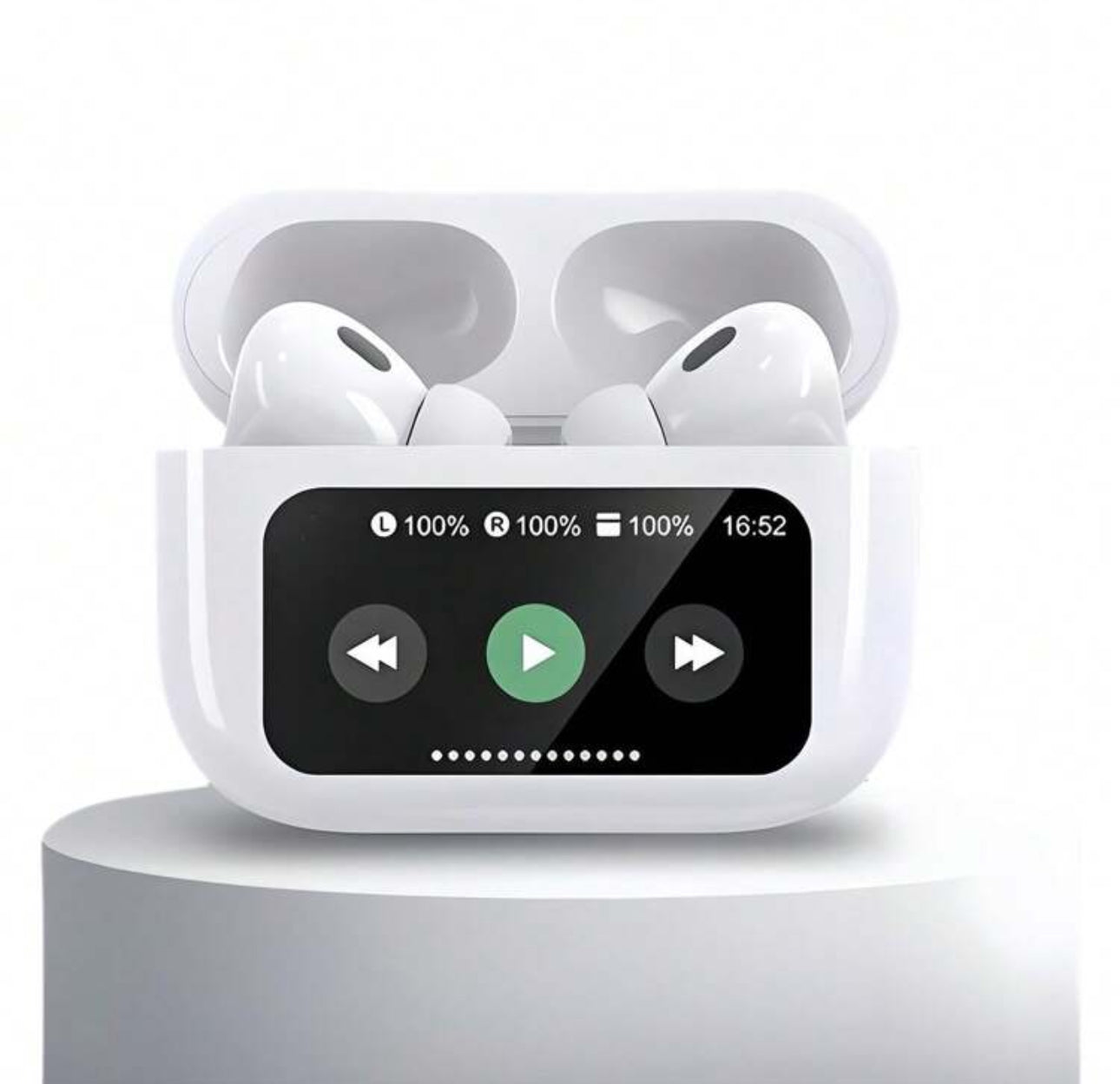 Inpods A9Pro with Interactive Screen - ANC/ENC